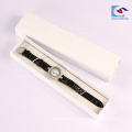 Boîte d&#39;emballage de montre de luxe de bracelet fait sur commande de luxe de logo de carton de rectangle de Sencai avec la mousse